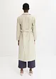 Kåpe i trenchcoat-look med avtagbare ermer og nederdel, bonprix