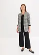 Trikotbluse med volanger, bonprix