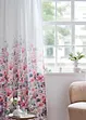 Gardin med blomsterprint (1-pack), bonprix
