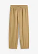 Slip on-bukse med lin, 7/8-lengde, bonprix