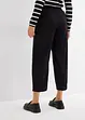 Slip on-bukse med lin, 7/8-lengde, bonprix