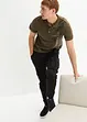 Loose Fit pull on-cargobukse, Straight, bonprix