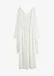 Brudekjole i tynn chiffon med blonder, bonprix