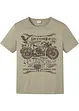 T-shirt med trykk, bonprix