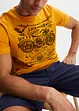 T-shirt med trykk, bonprix