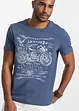 T-shirt med trykk, bonprix
