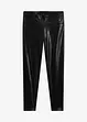 Skimrende leggings i imitert skinn, bonprix