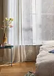 Panelgardin med trykt blomstermønster (1-pack), bonprix