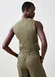 Vest i lin, bonprix