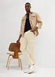 Slim Fit stretch-cargobukse, Straight, bonprix