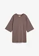 Lang topp i interlock-materiale, bonprix