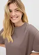 Lang topp i interlock-materiale, bonprix