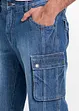 Bermudashorts i denim med cargolommer, Regular Fit, bonprix