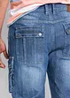 Bermudashorts i denim med cargolommer, Regular Fit, bonprix