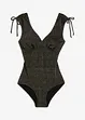 Glitrende shape-badedrakt, lett formende, bonprix