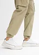 Loose Fit pull on-cargobukse, Straight, bonprix