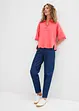 Barrel-jeans Mid Waist, økologisk bomull, bonprix
