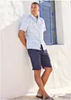 Bermudashorts i linmiks, Regular Fit, bonprix