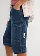 Lang bermudashorts i lett denim, Relaxed Fit, bonprix