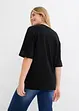 Sweatshirt med sidesplitter, bonprix