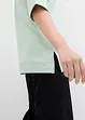 Sweatshirt med sidesplitter, bonprix