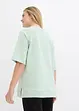 Sweatshirt med sidesplitter, bonprix