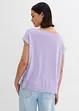 Oversized topp i lett viskose, bonprix