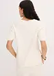 Oversized topp i lett viskosemiks, bonprix