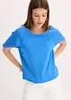 Oversized topp i lett viskosemiks, bonprix