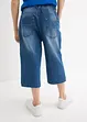 Slip on-jeansbermuda for barn, Slim Fit, bonprix