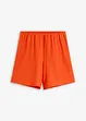 Jerseyshorts i lett krepp, bonprix