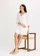 Kjole i boho look med broderi, bonprix