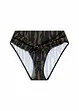 High Waist-bikinibukse med høy benskjæring, bonprix