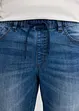 Lett Long Sweatjeans-bermuda, Regular Fit, bonprix