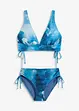 Bikini i glitrende materiale (2-delt sett), bonprix