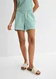 Pull on-shorts i 100% bomull med stripemønster, bonprix