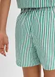 Pull on-shorts i 100% bomull med stripemønster, bonprix