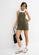 Kort jumpsuit i luftig lin-miks, bonprix
