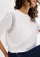 Oversized topp av ren økologisk bomull, bonprix
