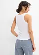 Singlet med pyntestikninger, bonprix