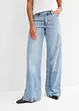 Loose Straight-jeans Mid Waist, Low Stretch, bonprix