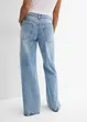 Loose Straight-jeans Mid Waist, Low Stretch, bonprix