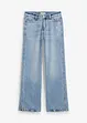 Loose Straight-jeans Mid Waist, Low Stretch, bonprix