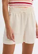 Paperbag-shorts i lett lyocell, bonprix