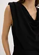 Jersey jumpsuit med skulderpolstring, bonprix