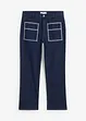 Straight-jeans High Waist, cropped, bonprix