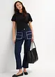 Straight-jeans High Waist, cropped, bonprix