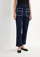 Straight-jeans High Waist, cropped, bonprix