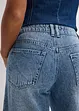 Bermudashorts i denim Mid Waist, Low Stretch, bonprix