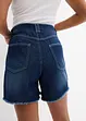 Jeansshorts High Waist, Low Stretch, bonprix